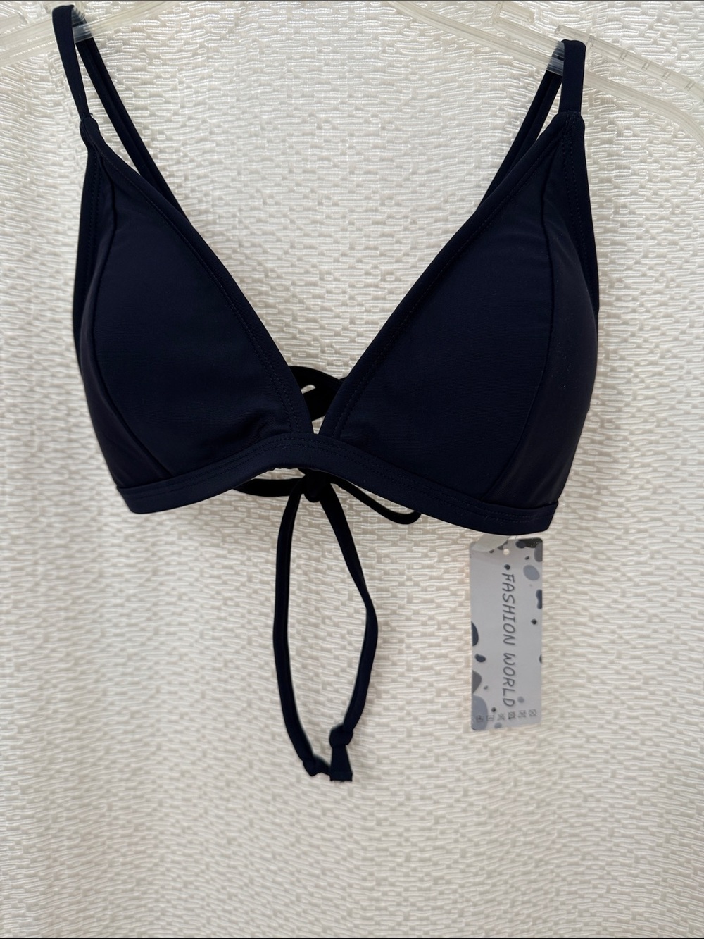 Triangle Tie-Back Bikini Top